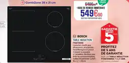 Extra Bosch table induction offre