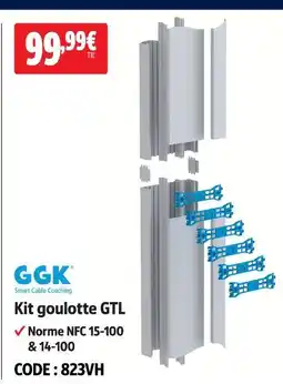 Screwfix Ggk kit goulotte gtl offre