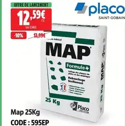 Screwfix Placo map 25kg offre