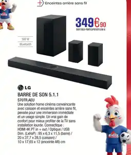 Extra Lg barre de son 5.1.1 offre