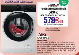 Extra Aeg lave-linge offre