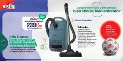 Extra Miele aspirateur sac offre
