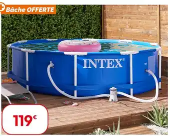 Intex piscine tubulaire ronde
