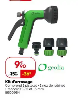 Weldom Geolia kit d'arrosage offre