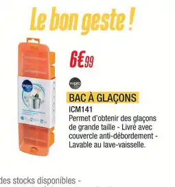Proxi Confort Wpro bac à glaçons offre
