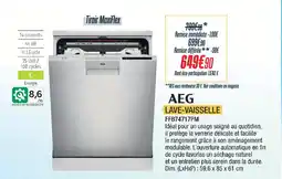 Proxi Confort Aeg lave-vaisselle offre