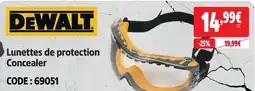 Screwfix Dewalt lunettes de protection concealer offre