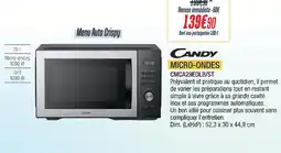 Proxi Confort Candy micro-ondes offre