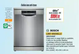 Proxi Confort Bosch lave-vaisselle offre