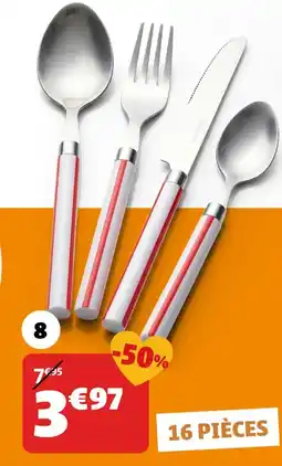 GiFi Set de couverts 16 pièces offre