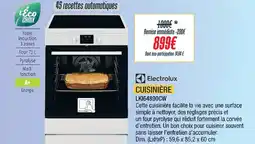 Proxi Confort Electrolux cuisinière offre