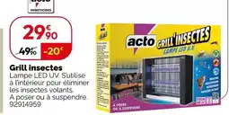 Weldom Acto grill insectes offre