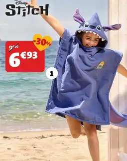GiFi Disney poncho stitch offre