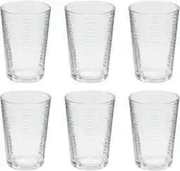 Auchan Sg secret de gourmet le lot de 6 verres 20 cl offre