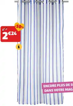 GiFi Rideau à rayures offre