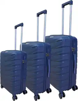 Auchan Airport valise rigide airport arrow 53 cm bleue offre