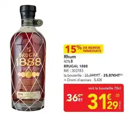 METRO Rhum offre