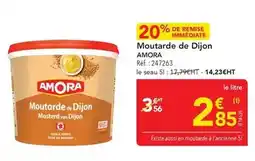 METRO Amora - moutarde de dijon offre