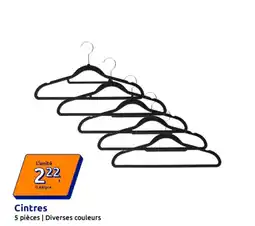 Action Cintres offre