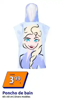 Action Poncho de bain offre