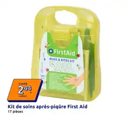 Action Kit de soins après-piqûre First Aid offre