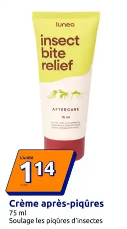 Action Crème après-piqûres offre