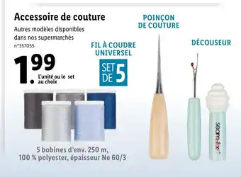 Lidl Accessoire de Couture offre