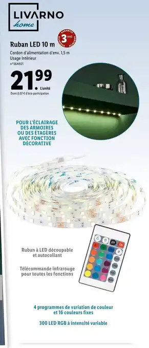 Ruban LED 10m