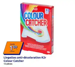 Action KR2 Lingettes anti-décoloration offre