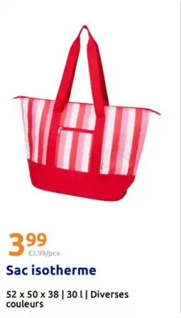 Action Sac isotherme offre