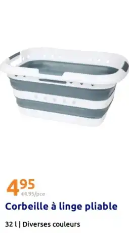 Action Corbeille à linge pliable offre