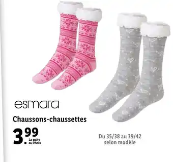 Chaussons-Chaussettes