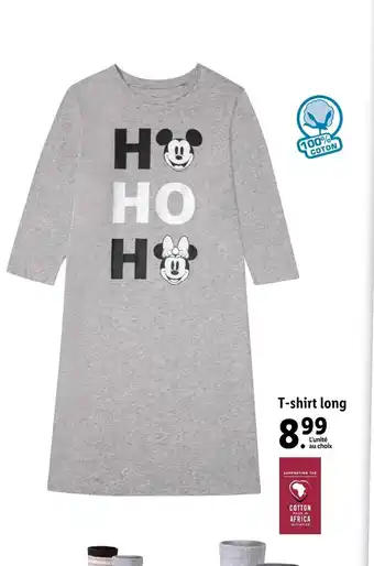 Lidl T-shirt Long offre