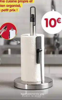 b&m Support essuie-tout avec spray offre