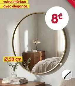 b&m Miroir rond offre