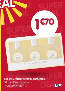 b&m Lot de 3 flacons huile parfumée offre