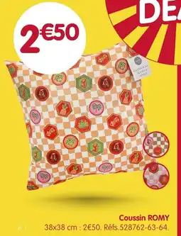 b&m Coussin romy offre