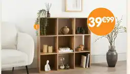 b&m Meuble de rangement 9 cubes offre