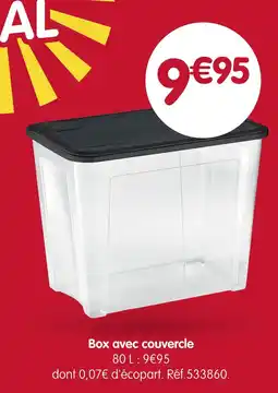 b&m Box avec couvercle offre