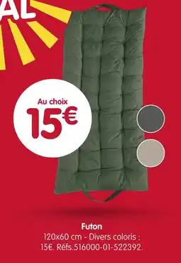 b&m Futon offre