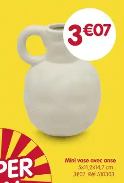 b&m Mini vase avec anse offre