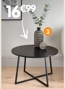 b&m Table basse ronde offre