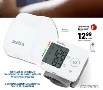 Lidl Tensiomètre de Poignet offre