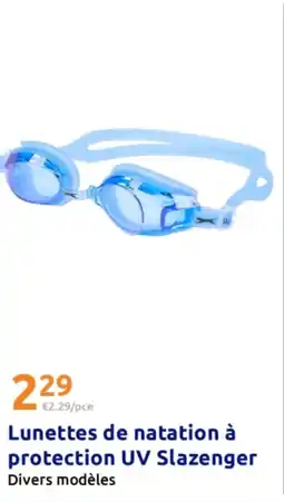 Action Lunettes de natation à protection UV Slazenger offre