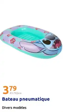 Action Bateau pneumatique offre