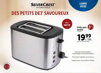 Lidl Grille-Pain Double offre