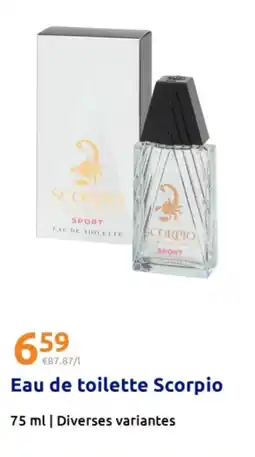 Action SCORPIO Eau de toilette offre