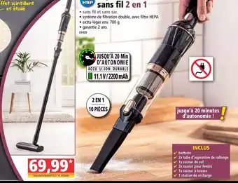 Norma Aspirateur à Main offre