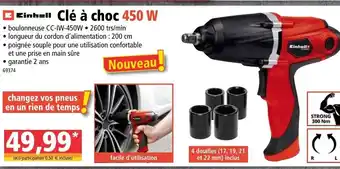 Norma Clé à Choc offre
