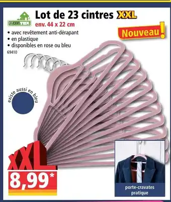 Norma Lot de 23 Cintres offre